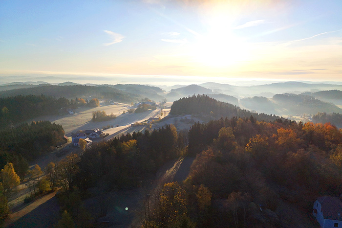 Arbesbach Ruinenblick