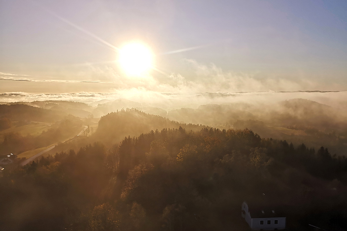 Arbesbach Ruinenblick