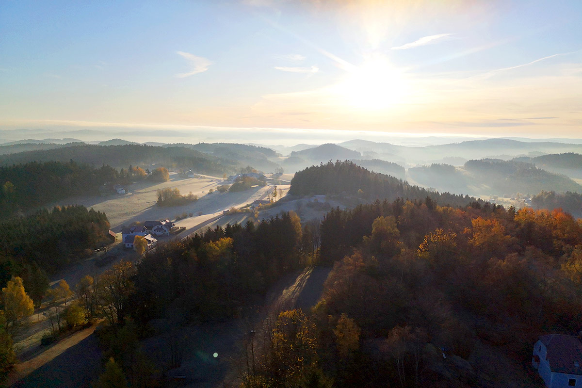 Arbesbach Ruinenblick
