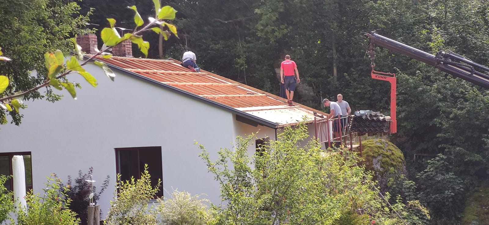 UrlaubsReich Dach und Photovoltaik
